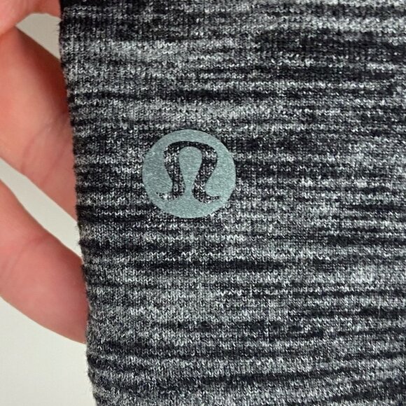 Lululemon Yoga Haven Skirt Grey‎ Mini Ruched Size 2 Pull On Minimalist Capsule - Picture 7 of 9